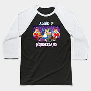 Alice And Friends Baseball T-Shirt